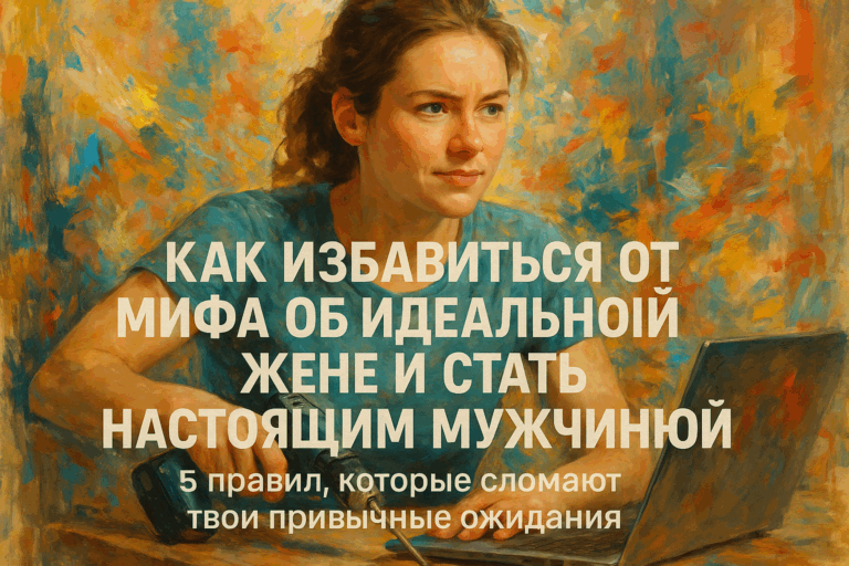   Как избавиться от мифа об идеальной жене и стать настоящим мужчиной: 5 правил, которые сломают твои привычные ожидания admin
