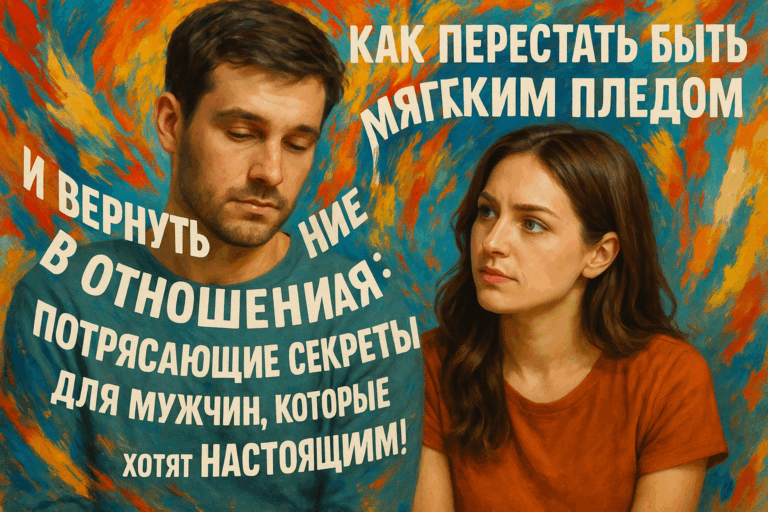    Как перестать быть мягким пледом и вернуть уважение в отношения: потрясающие секреты для мужчин, которые хотят быть настоящими! admin