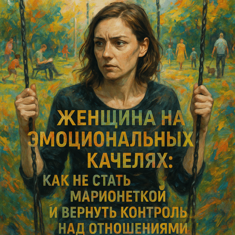    Женщина на эмоциональных качелях: как не стать марионеткой и вернуть контроль над отношениями admin