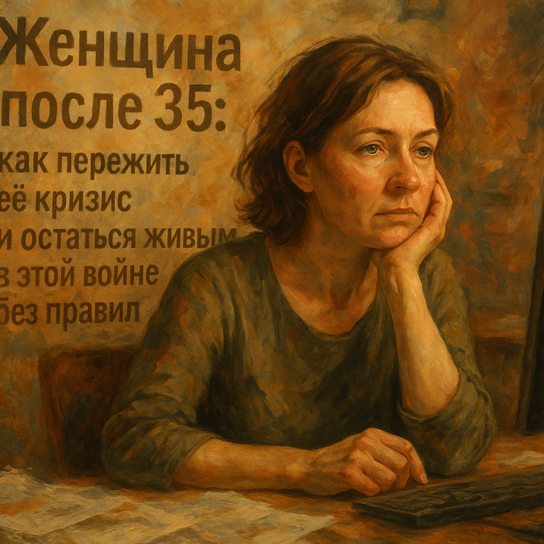    Женщина после 35: как пережить её кризис и остаться живым в этой войне без правил admin