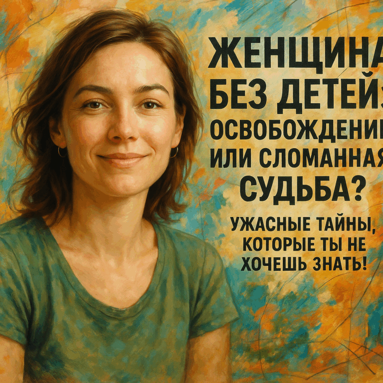    Женщина без детей: освобождение или сломанная судьба? Ужасные тайны, которые ты не хочешь знать! admin