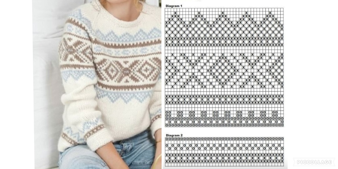 Красивые изделия связанные жакардом.