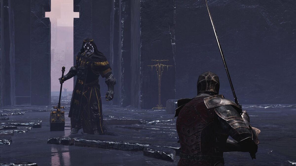 Скриншот из игры Mortal Shell