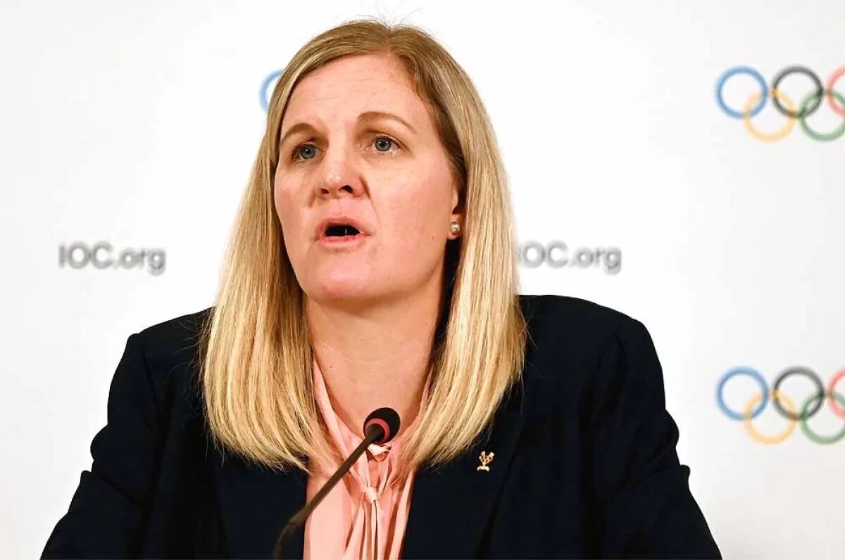    Глава МОК Кирсти Ковентри.