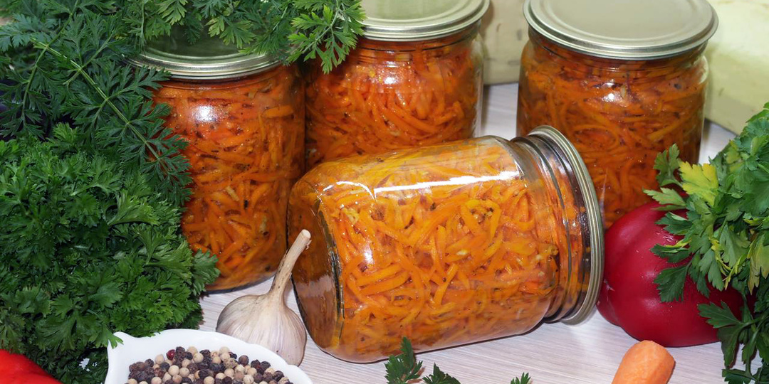 Морковь по-корейски на зиму
