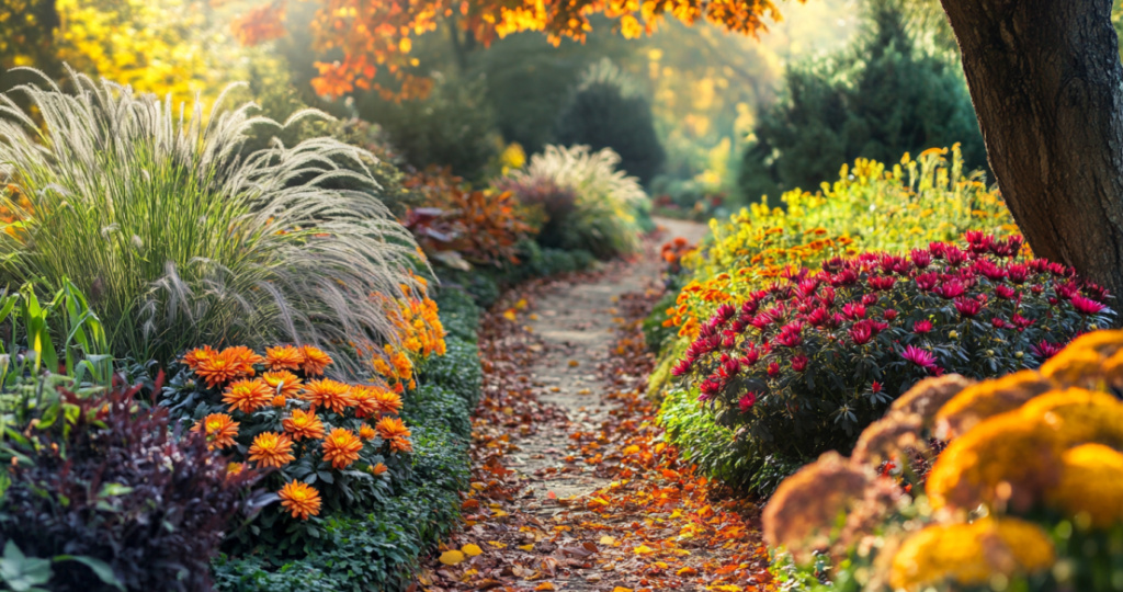 Многолетники на участке - пора готовить их к зиме