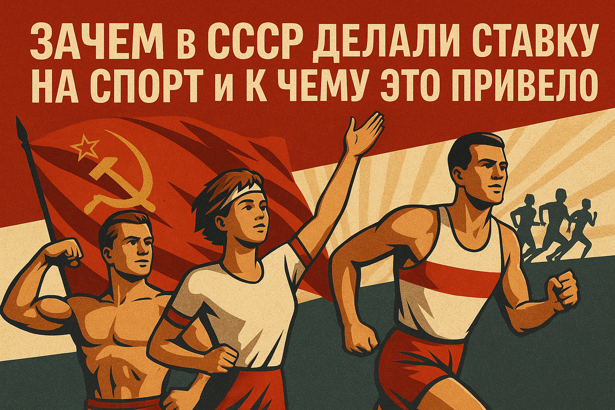 Зачем в СССР делали ставку на спорт и к чему это привело?