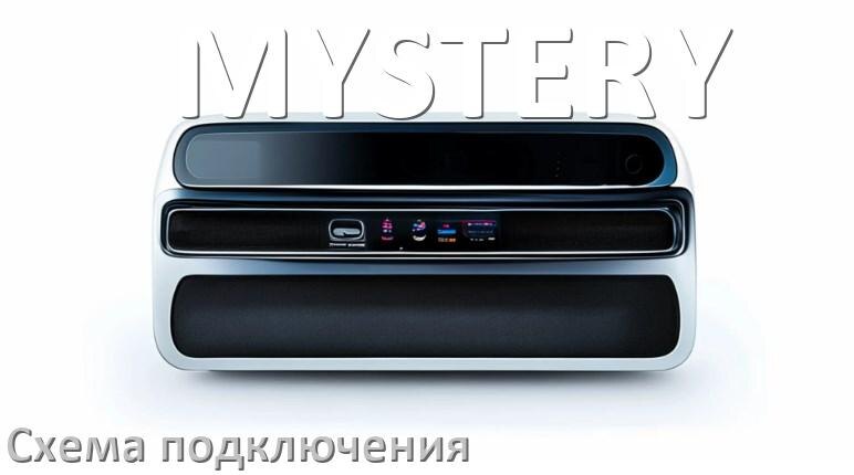 
Схема подключения магнитолы MYSTERY на Андроид