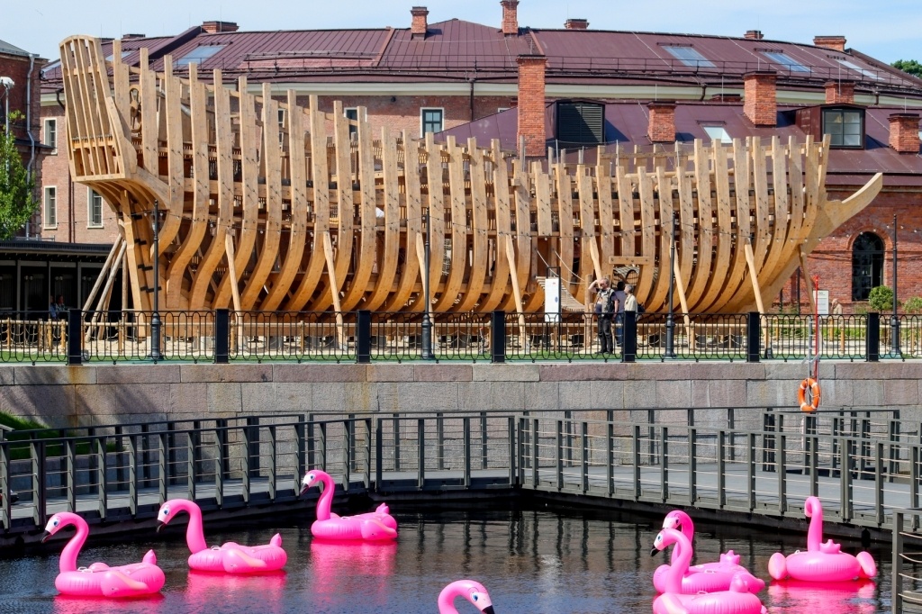 площадка «Фрегат», в дождь ее закрывают для безопасности. фото с просторов интернета