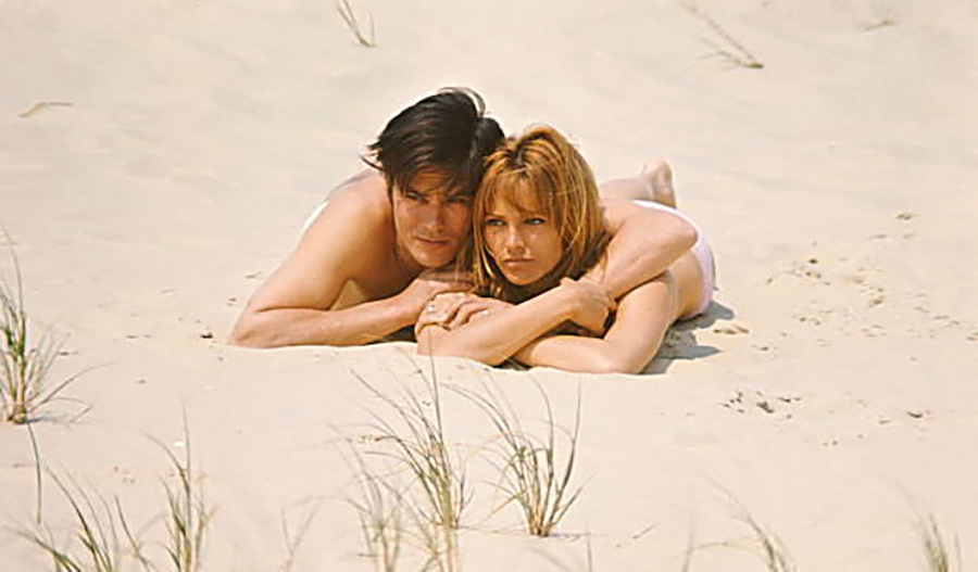 Ален Делон и Натали Бартелеми