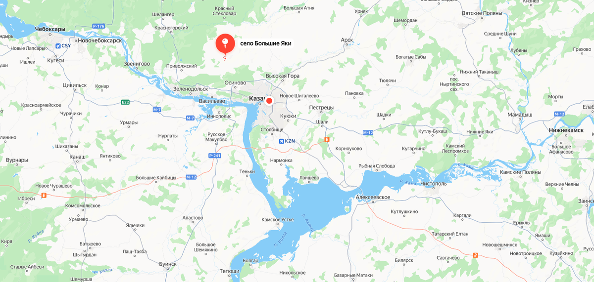 Деревня Большие Яки, Татарстан