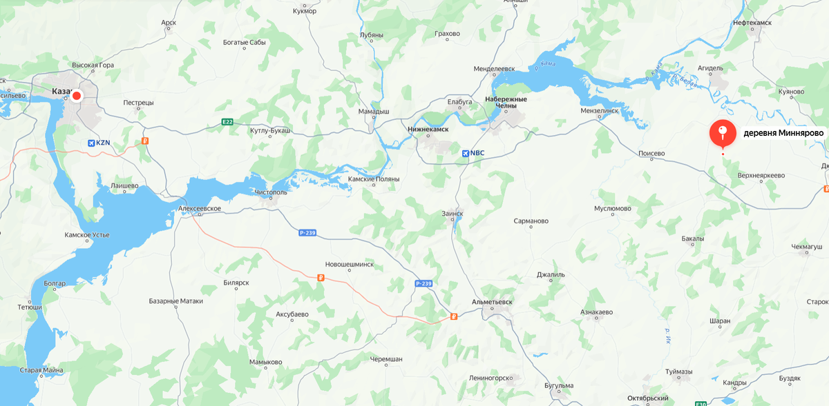 Деревня Миннярово, Татарстан