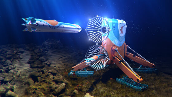     Донная необитаемая станция Октавис / Визуализация: ЦКБ «Рубин»