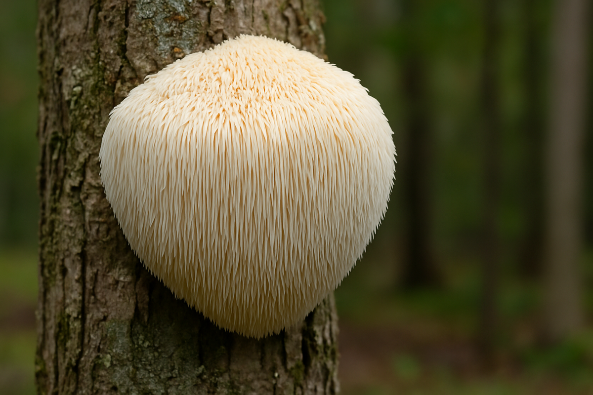 Ежовик гребенчатый в естественной среде