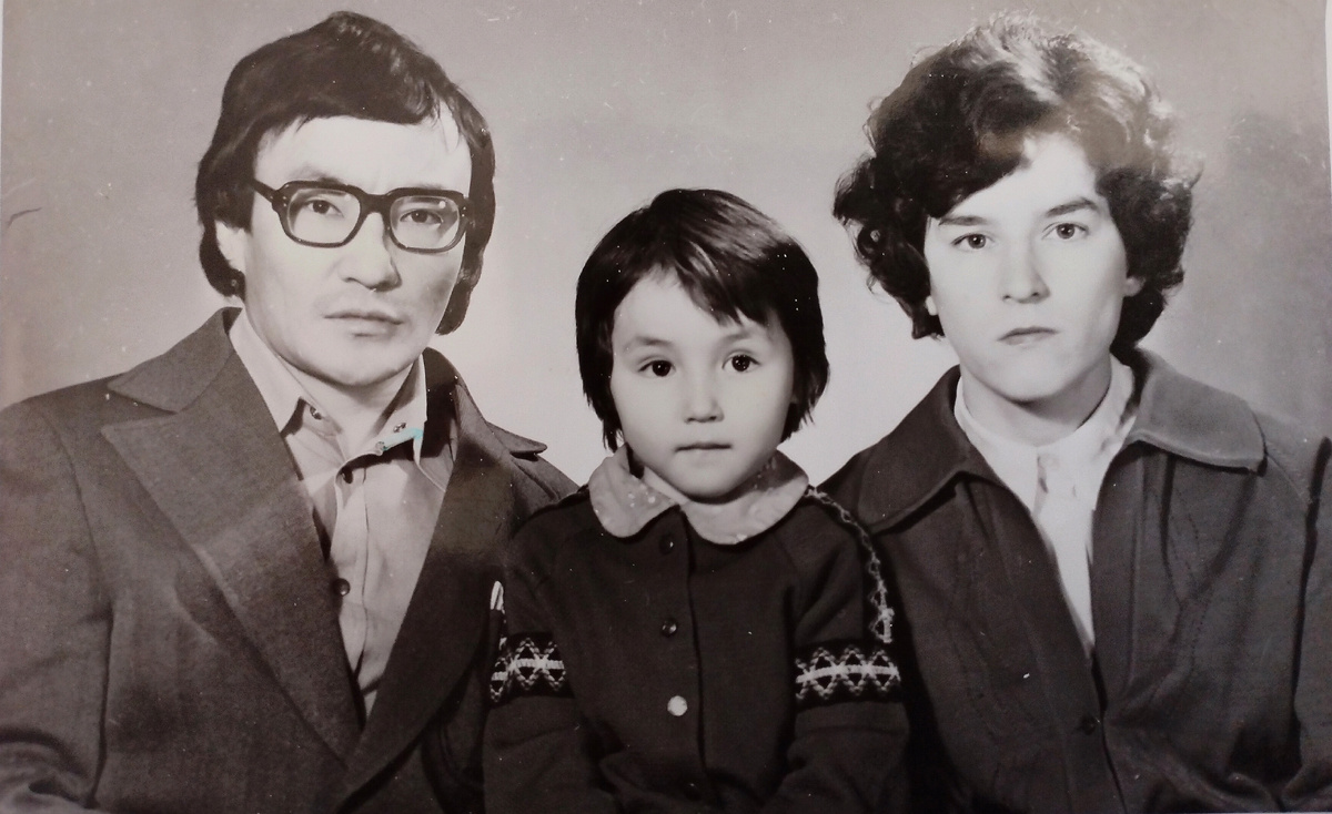 Азиатские гены всё-таки сильнее: я больше папина дочка. 