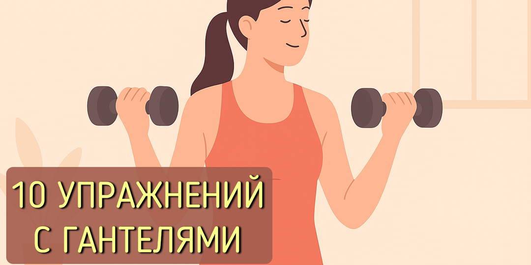 10 лучших упражнений с гантелями для рук и плеч: стройный верх в домашних условиях