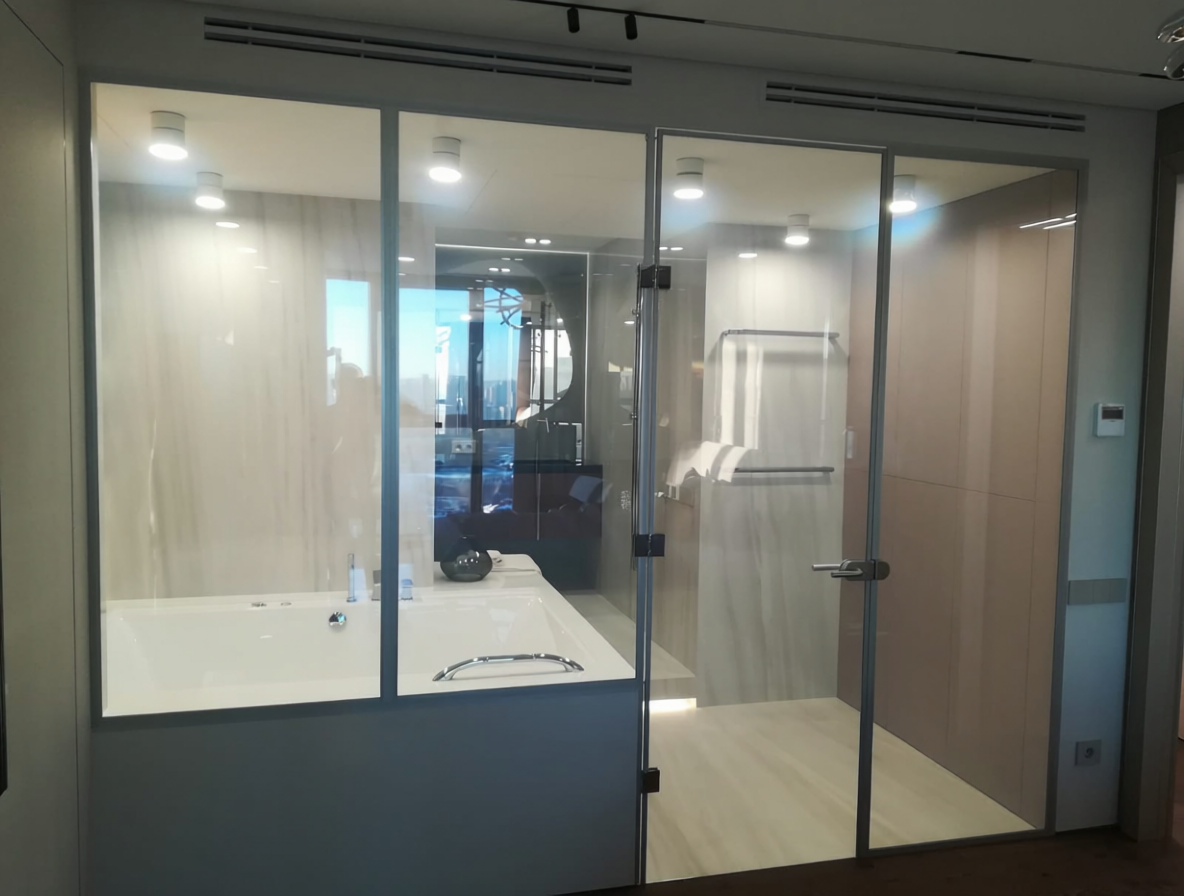 Перегородка из Смарт Стекла