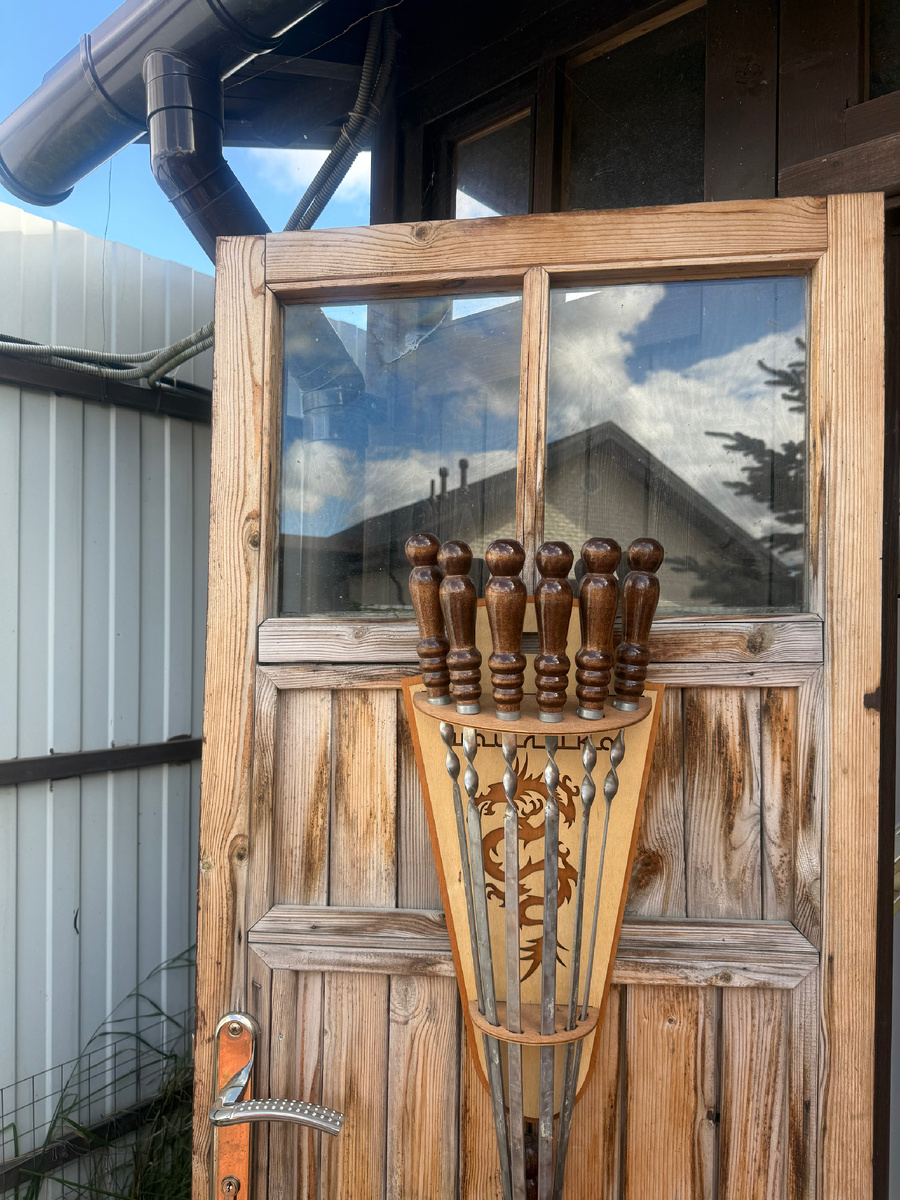 Этими шампурами я всегда особенно любуюсь ❤️