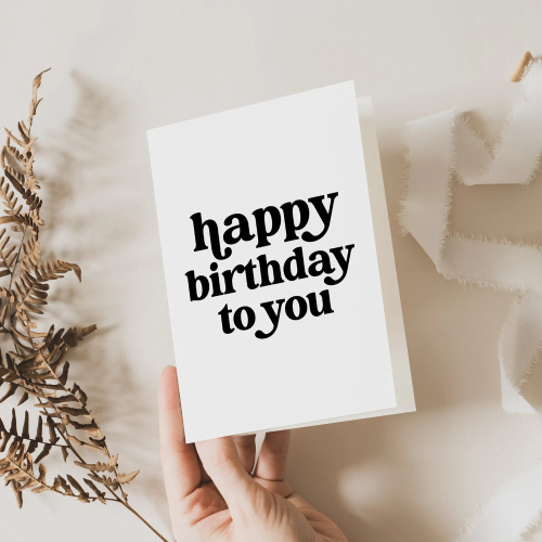    Happy Birthday To You / etsy.com