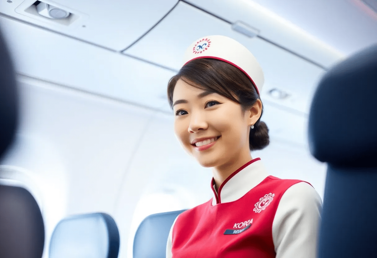 В Южной Корее очень высокие стандарты красоты к бортпроводникам