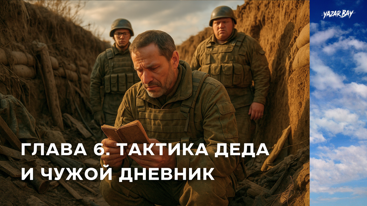 После боя танкист находит в чужом окопе то, что страшнее любого оружия — простую человеческую правду. ©Язар Бай.
