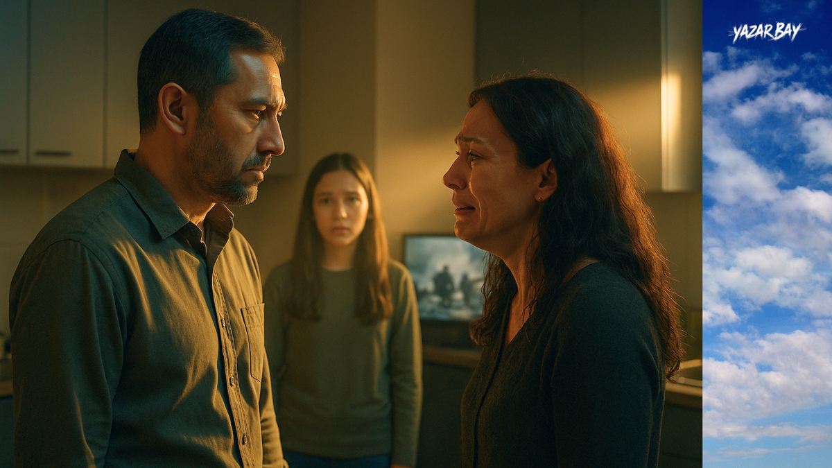 Тот самый разговор на кухне, когда мирный человек решает уйти на войну, а его мир раскалывается надвое. ©Язар Бай