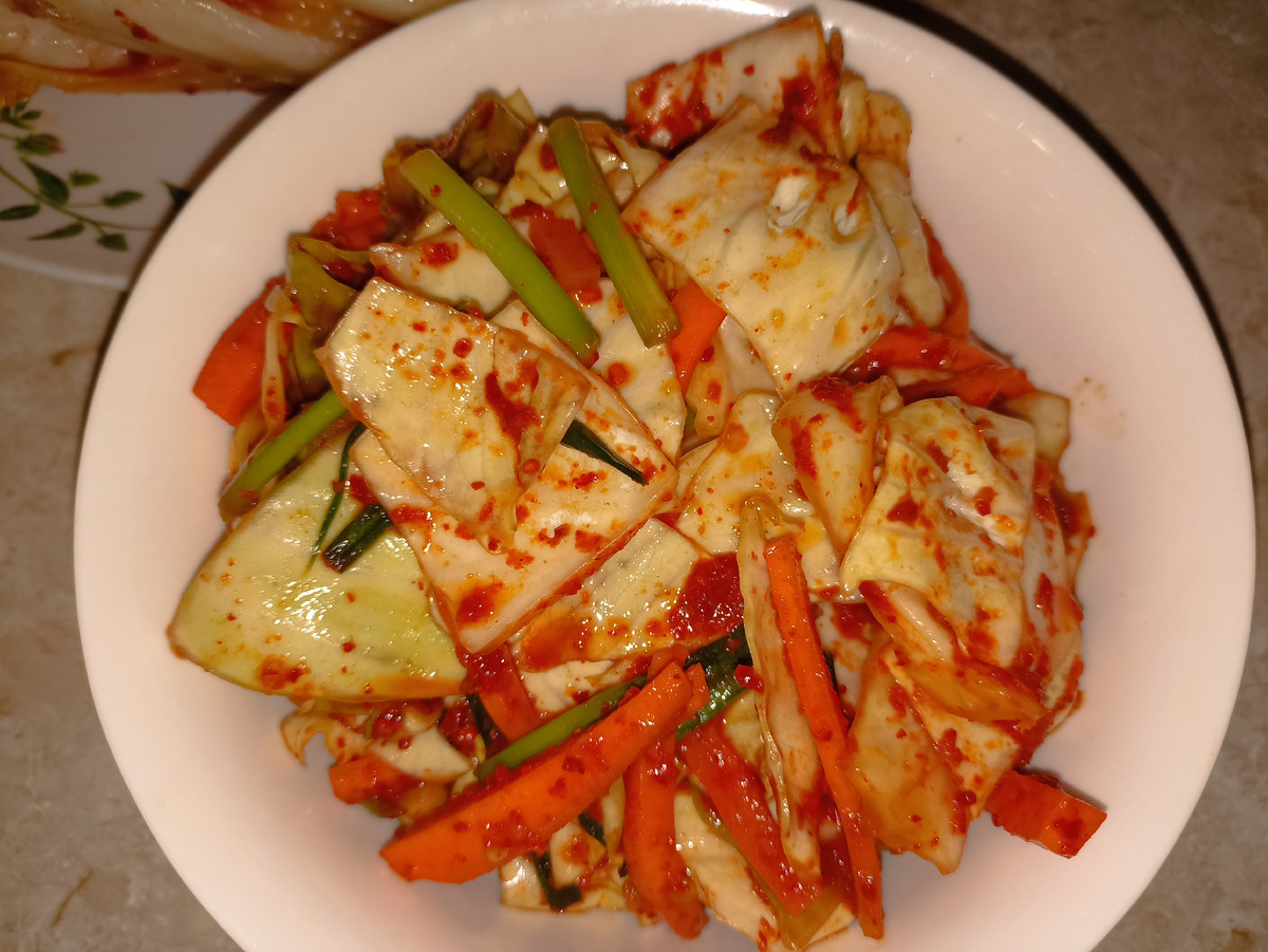 Белокочанная капуста по-корейски