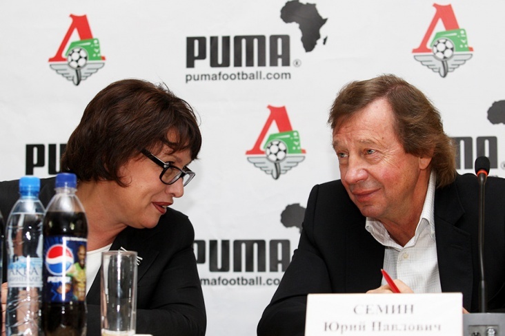 Ольга Смородская и Юрий Семин