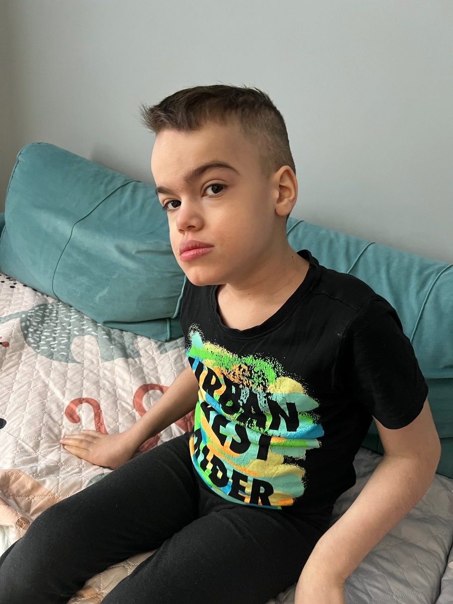 В раннем детстве Миша часто болел. Чтобы взять под контроль простуды, пришлось удалить аденоиды. Изображение из личного архива героев публикации.