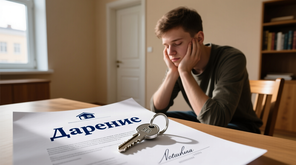 Почему опасно покупать жильё после дарения