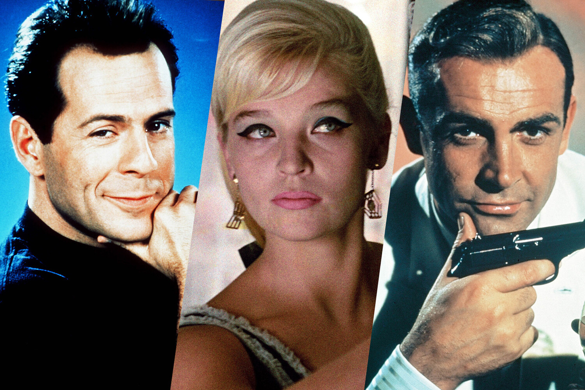 Брюс Уиллис, Светлана Светличная и Шон Коннери ©Global Look Press