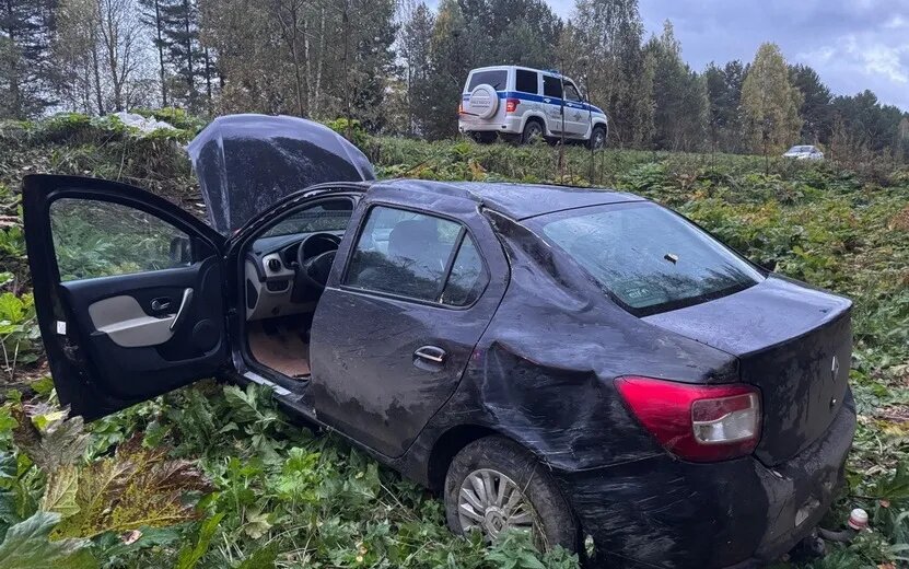   Пассажирка «Рено» пострадала в аварии на дороге Ува – Селты