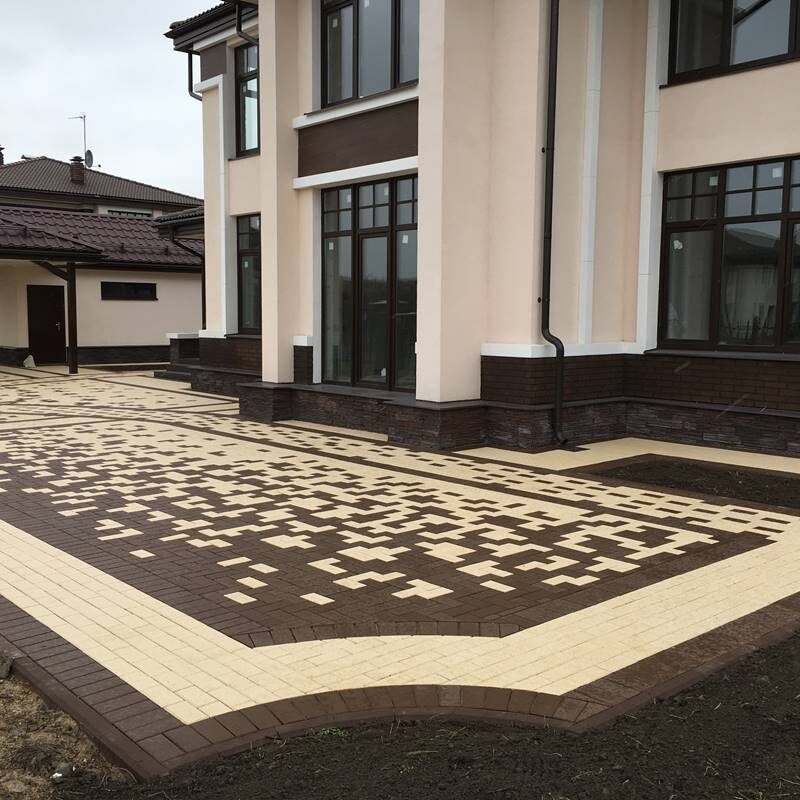 Мощение клинкером