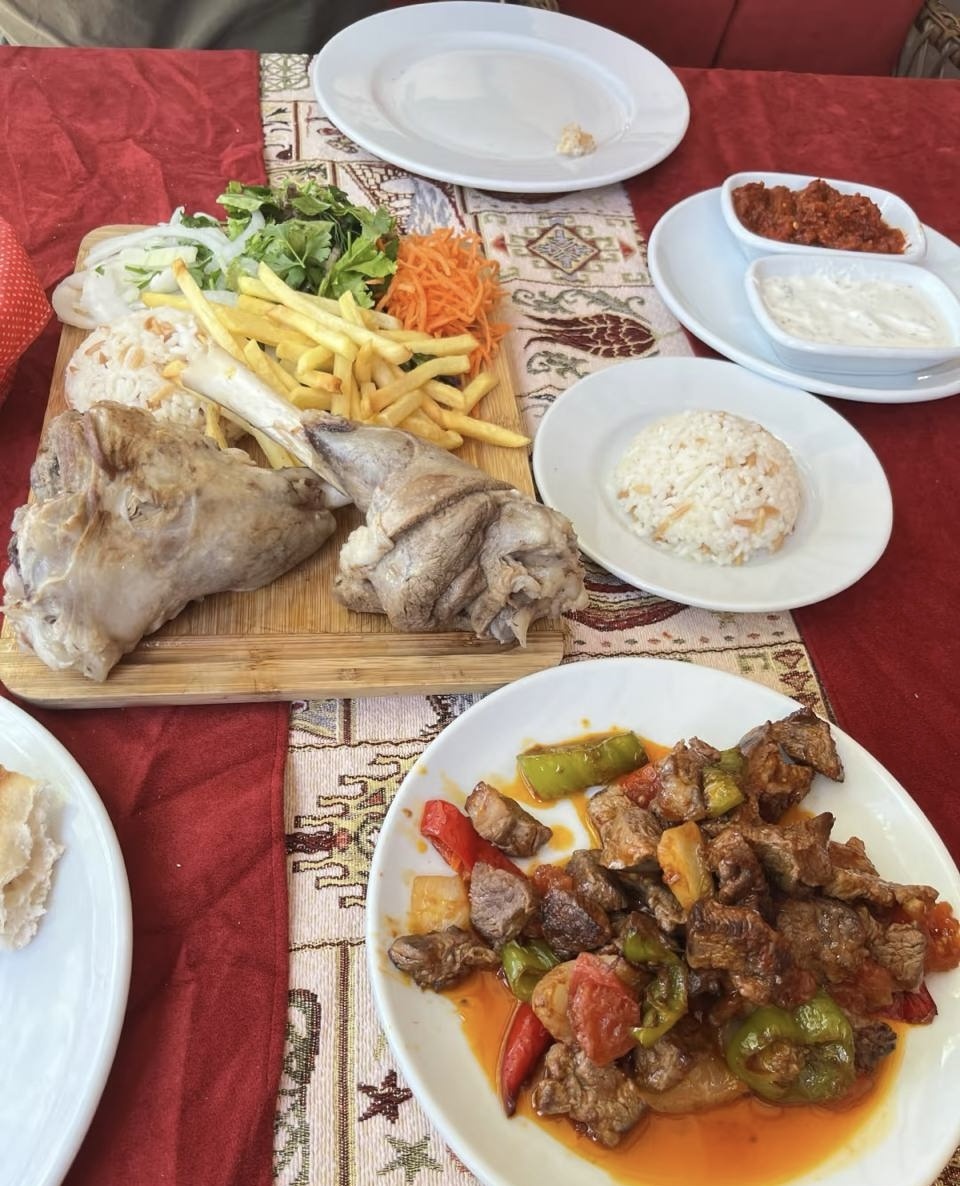 Еда в турецких ресторанах 