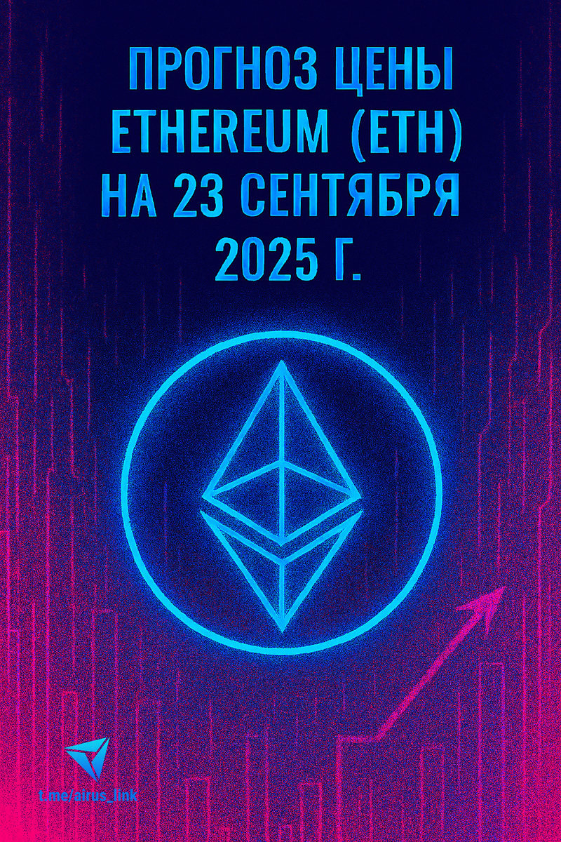 📊 Прогноз цены Ethereum (ETH) на 23 сентября 2025 г.