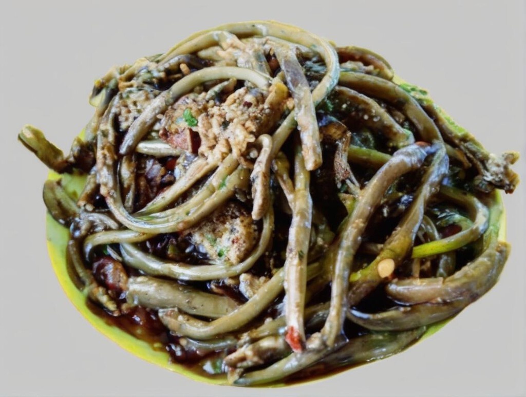 салат из папоротника