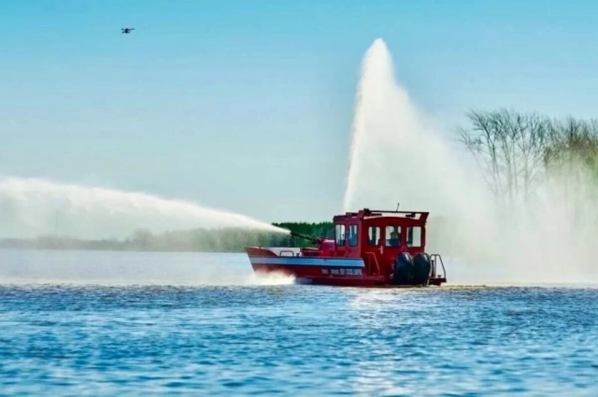    В Нижневартовске у сотрудников МЧС появился новый патрульный катер