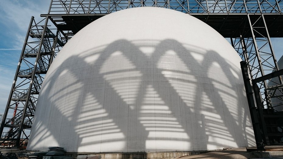    Куполный склад Автор фото: Пресс-служба терминала Port Favor