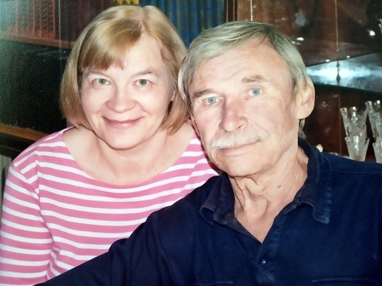 Ирина Попова с мужем. Фото из личного архива
