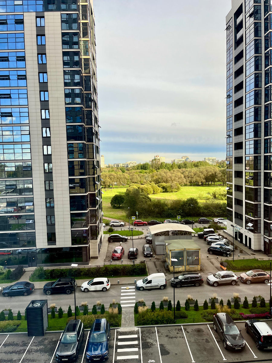 Тот самый "ограниченный вид" на парк))) Воистину же ограниченный!