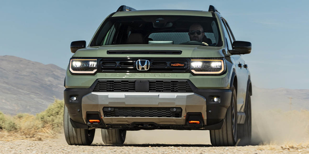 2026 Honda Passport TrailSport в тестах: создан для бездорожья, готов к повседневным поездкам