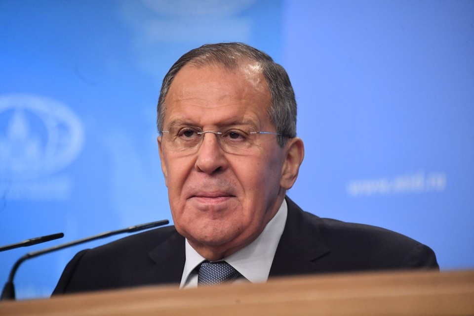    Министр иностранных дел России Сергей Лавров Евгения ГУСЕВА