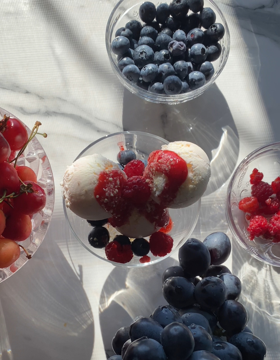 Мороженое пломбир.