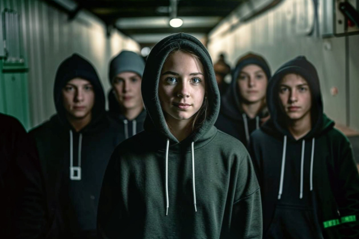 Детская алкогольная зависимость может формироваться в течение двух-трех лет.  Фото: Изображение сгенерировано нейросетью Kandinsky 3.1