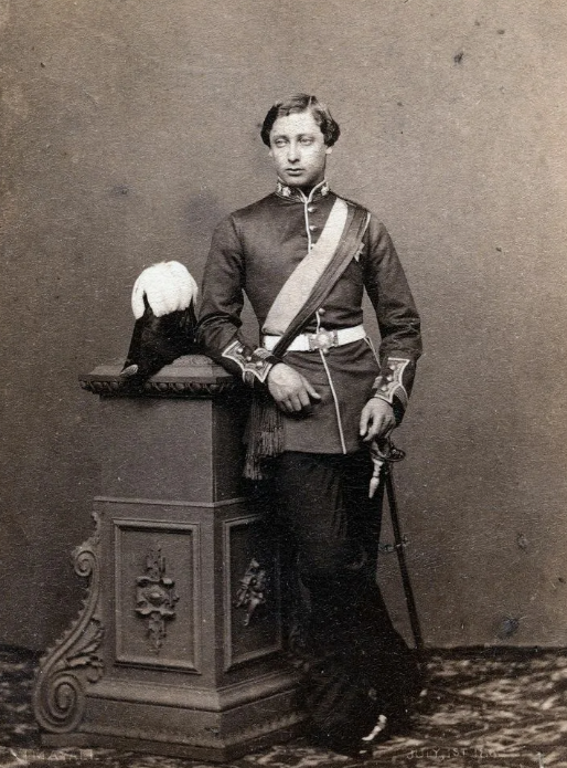 Будущий король Эдуард в молодости