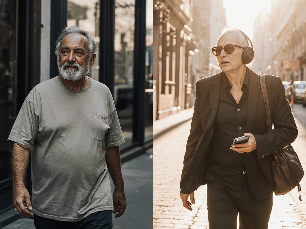 В старости люди не меняются кардинально