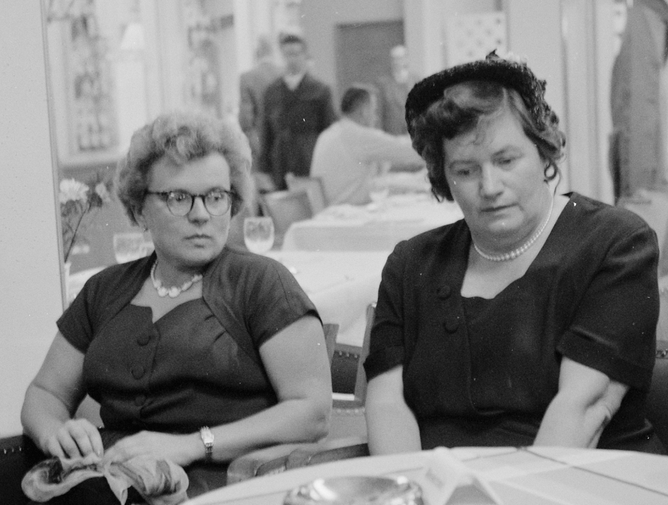 Ольга Рубцова и Кира Зворыкина на Олимпиаде в Голландии