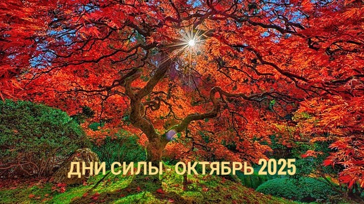 Дни силы в октябре 2025
