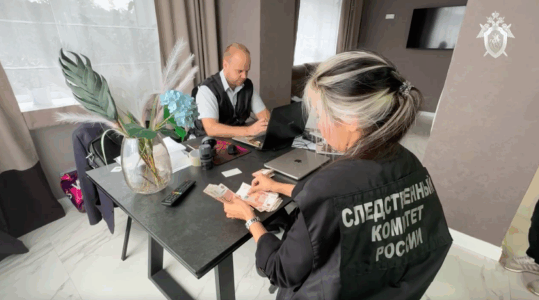    Обыск у обвиняемого Дмитрия Наумова / t.me/sledcom_press