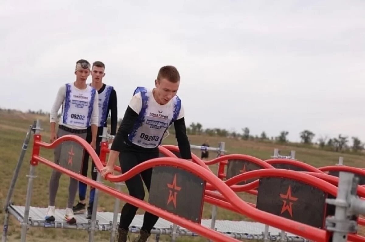    Гонка с препятствиями прошла под Волгоградом, победили военные ЮВО